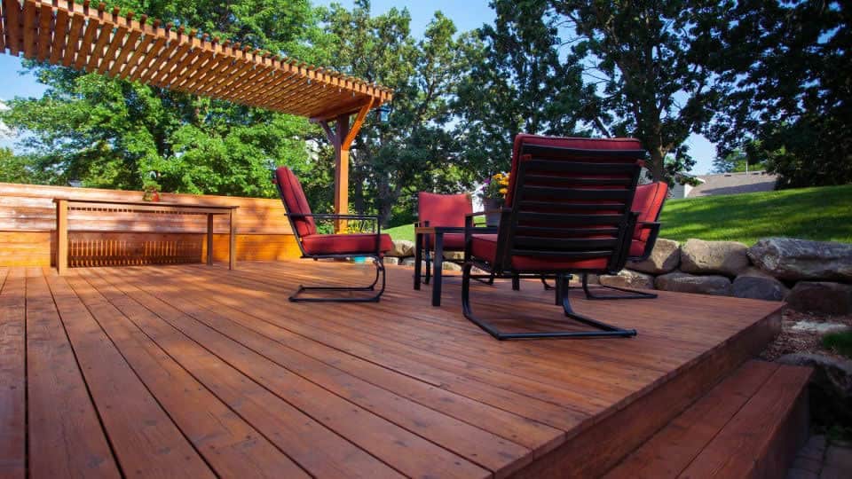 deck staining near me